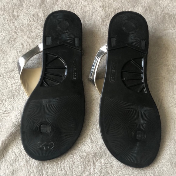 Rachel Zoe Cami Metallic Leather Sandals - Picture 3 of 4